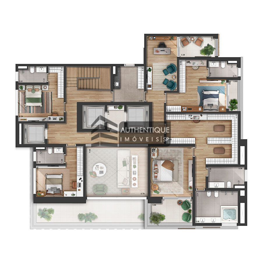 Apartamento à venda com 4 quartos, 565m² - Foto 22