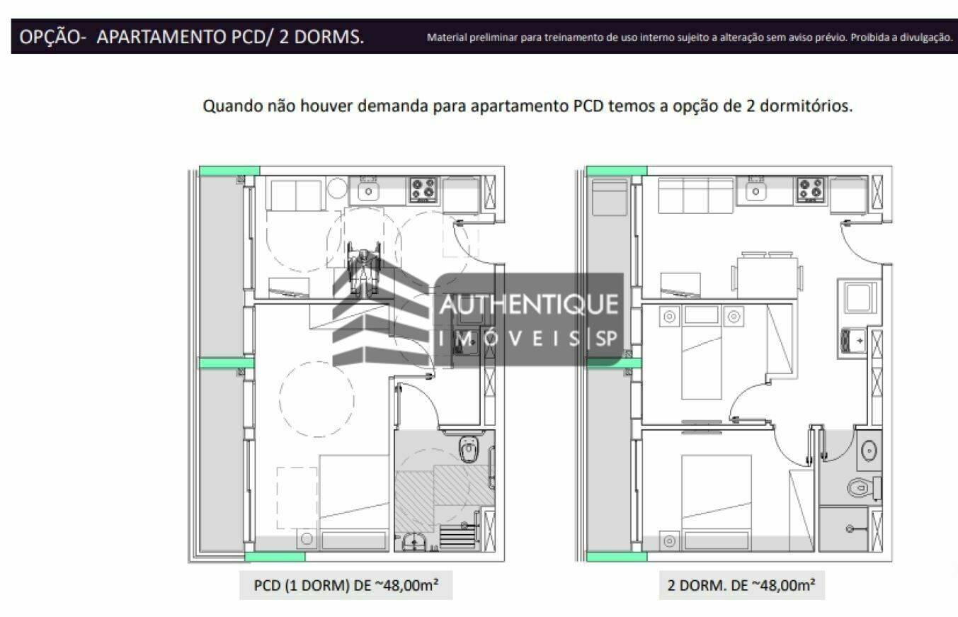 Apartamento à venda com 2 quartos, 48m² - Foto 41