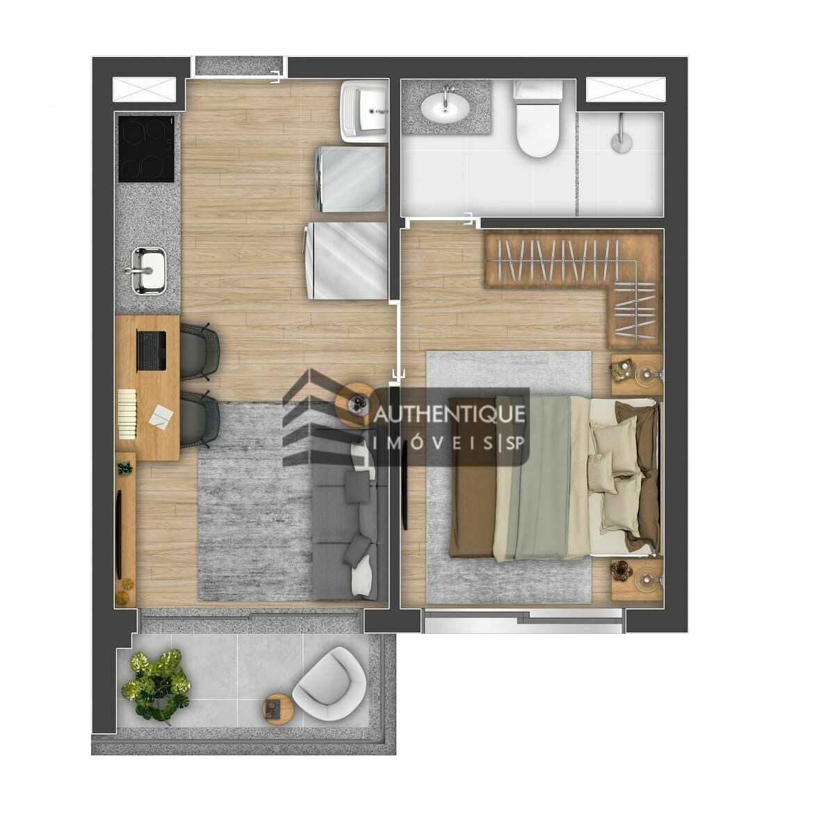 Apartamento à venda com 2 quartos, 48m² - Foto 38