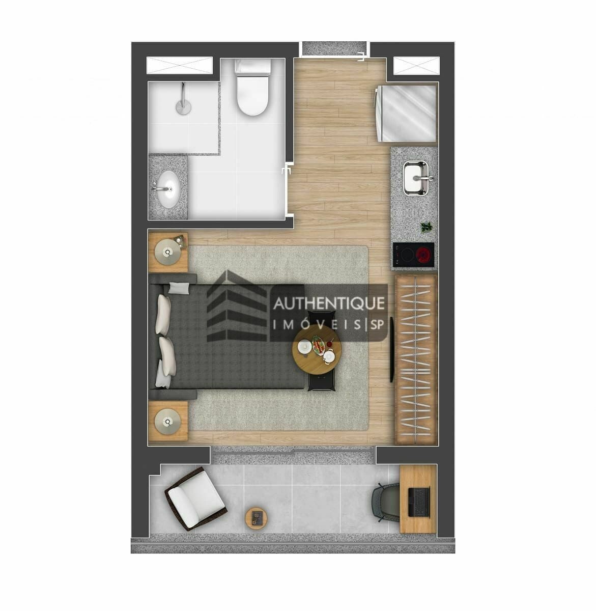 Apartamento à venda com 2 quartos, 48m² - Foto 40