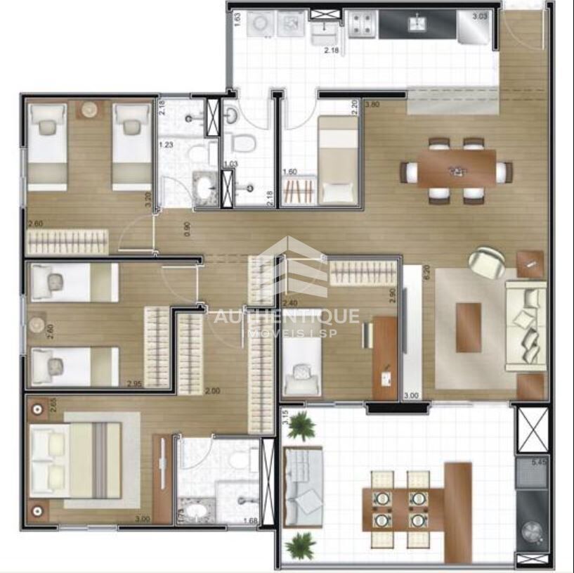 Apartamento, 3 quartos, 119 m² - Foto 30