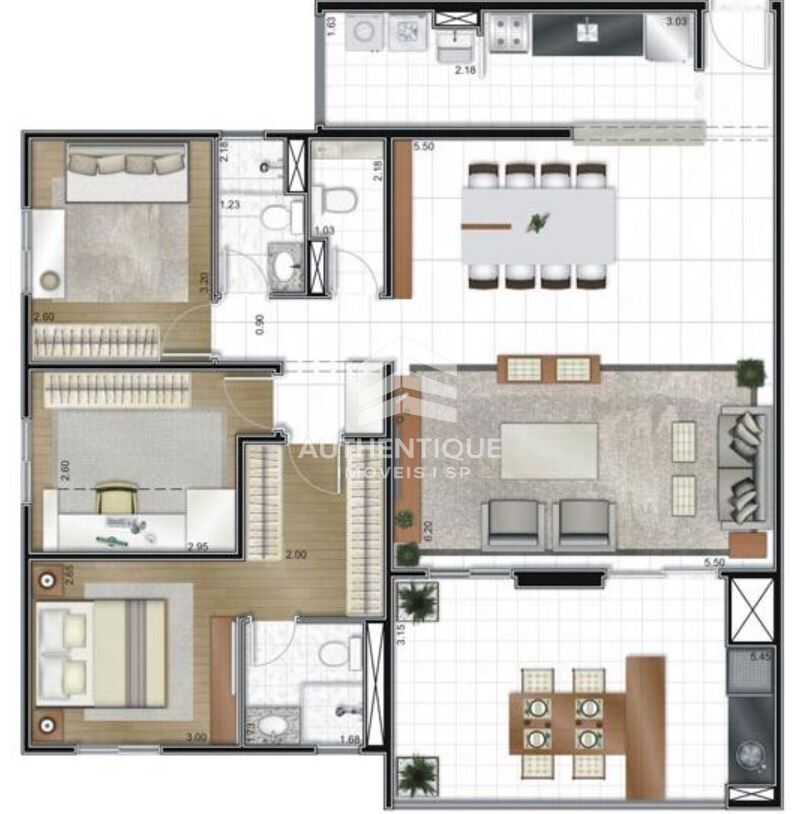 Apartamento, 3 quartos, 119 m² - Foto 31