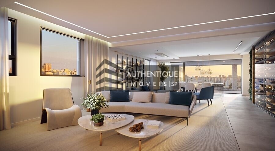 Apartamento à venda com 4 quartos, 217m² - Foto 1