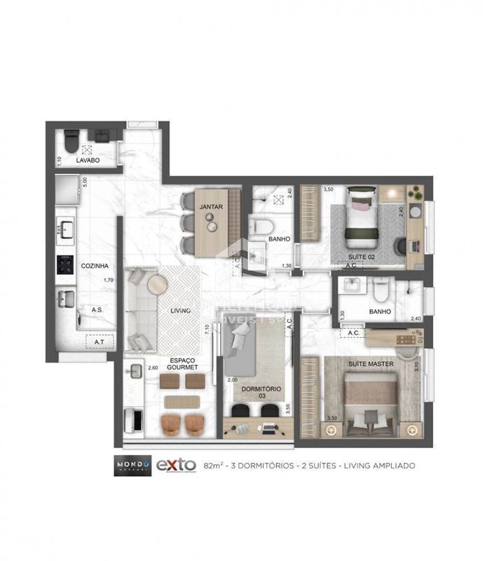 Apartamento, 2 quartos, 81 m² - Foto 20
