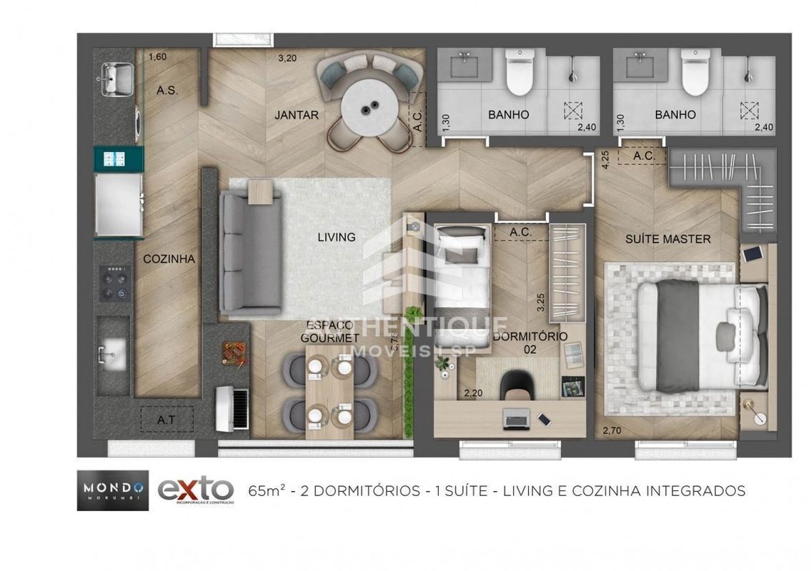 Apartamento, 2 quartos, 81 m² - Foto 17