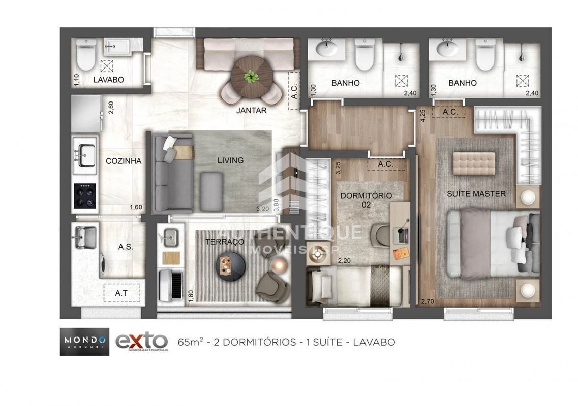 Apartamento, 2 quartos, 81 m² - Foto 16