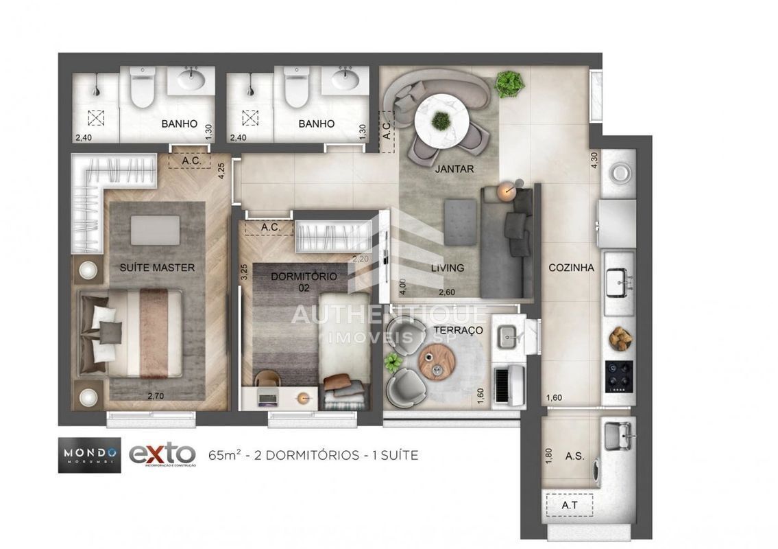 Apartamento, 2 quartos, 81 m² - Foto 15