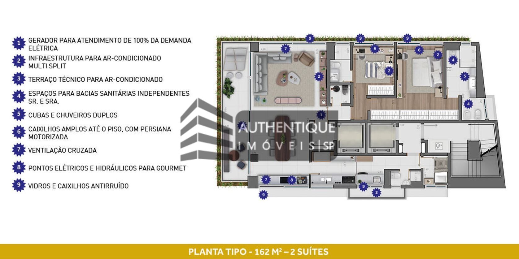 Cobertura à venda com 3 quartos, 464m² - Foto 9