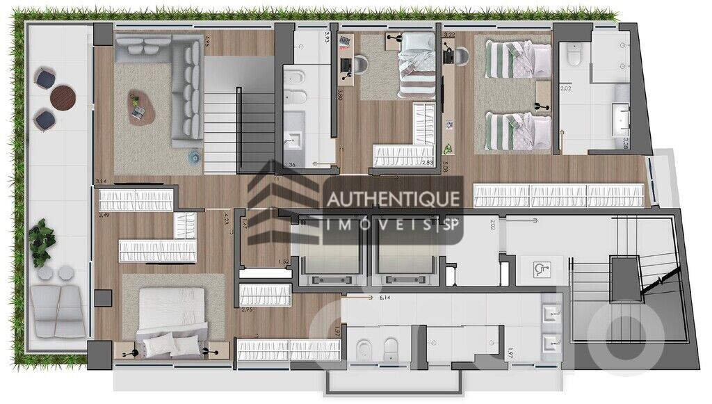 Cobertura à venda com 3 quartos, 464m² - Foto 11