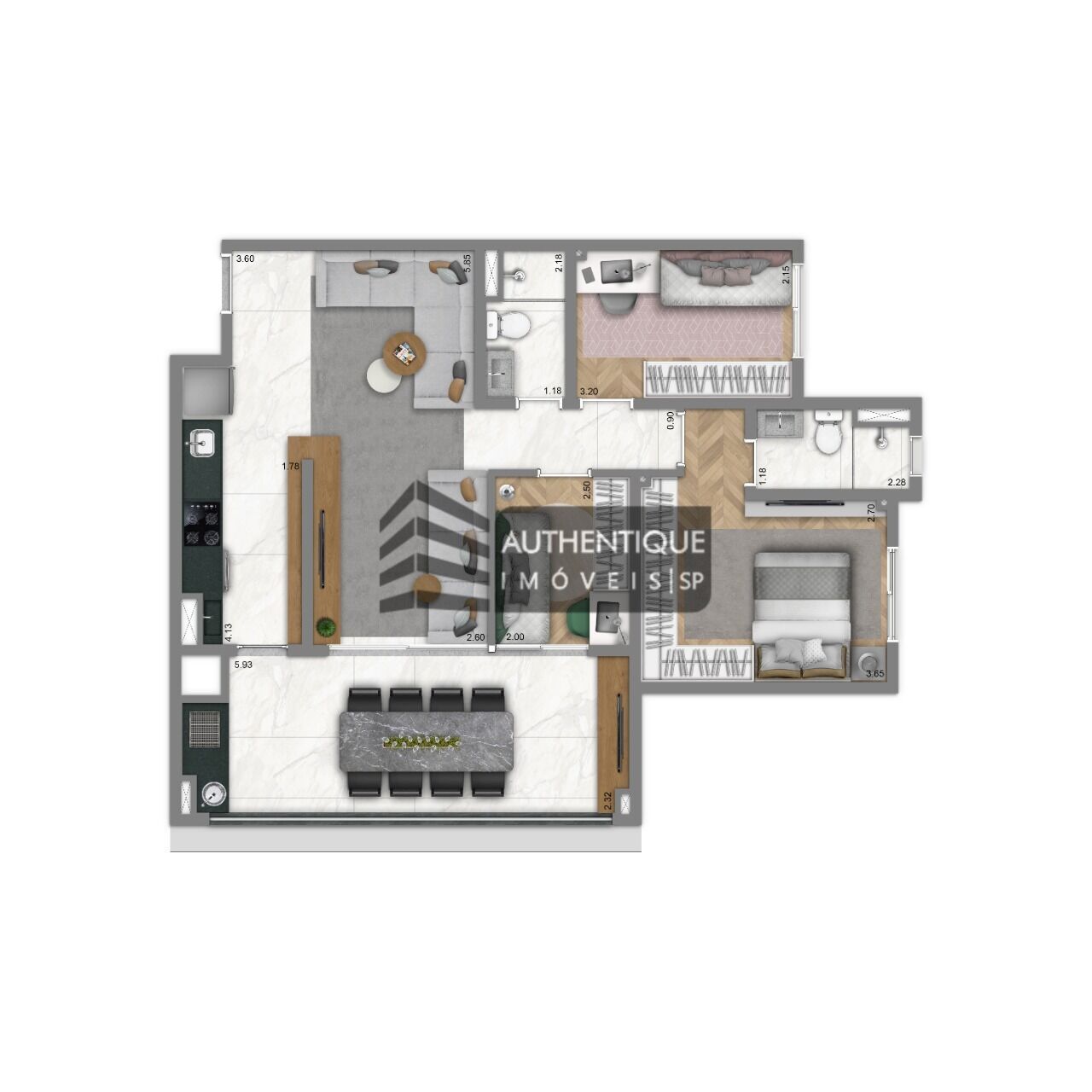 Apartamento à venda com 2 quartos, 55m² - Foto 12