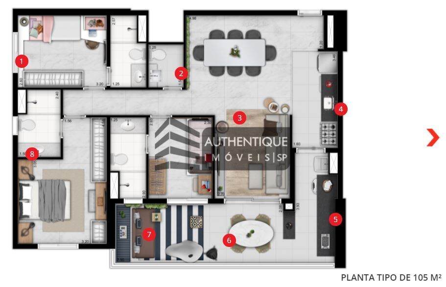 Apartamento à venda com 3 quartos, 89m² - Foto 22