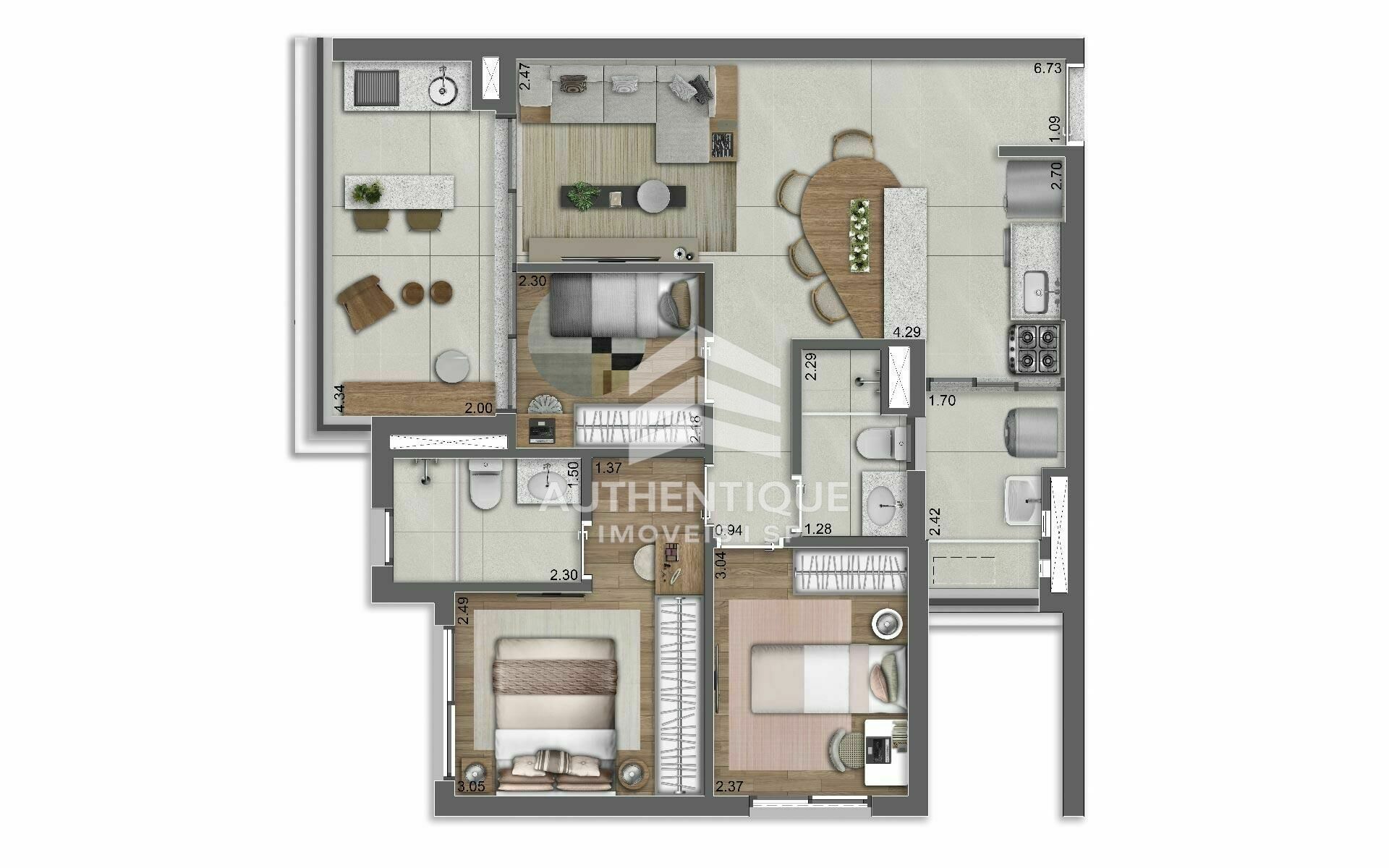 Apartamento, 1 quarto, 30 m² - Foto 15