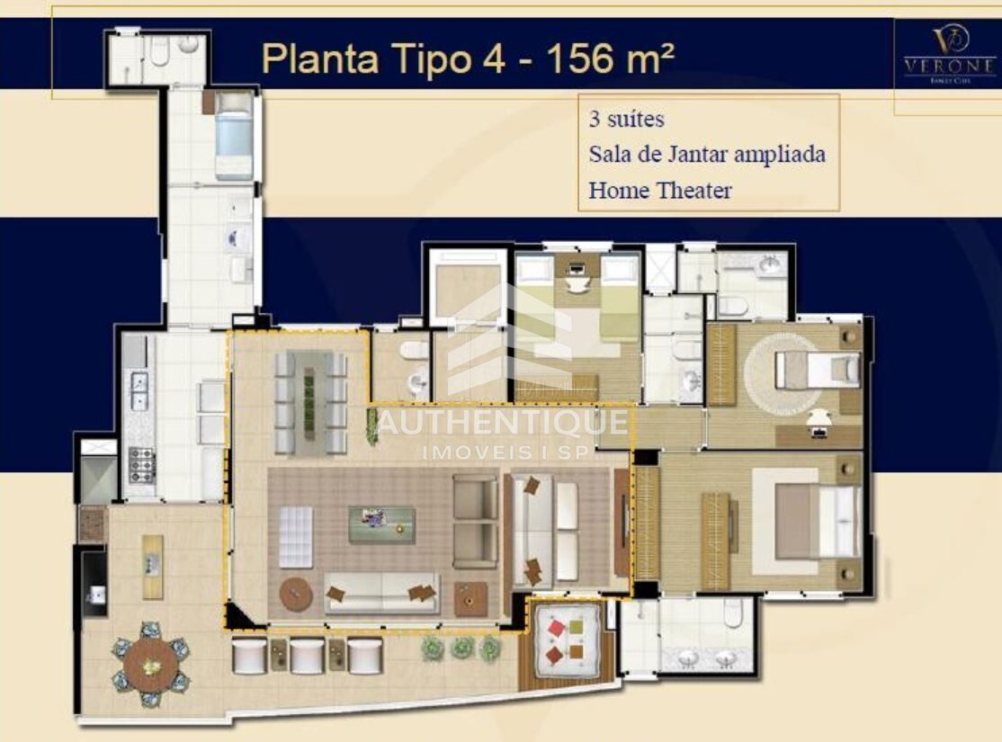 Apartamento, 3 quartos, 215 m² - Foto 22