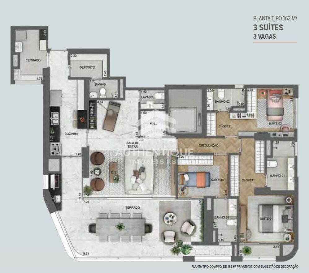 Apartamento, 4 quartos, 196 m² - Foto 50