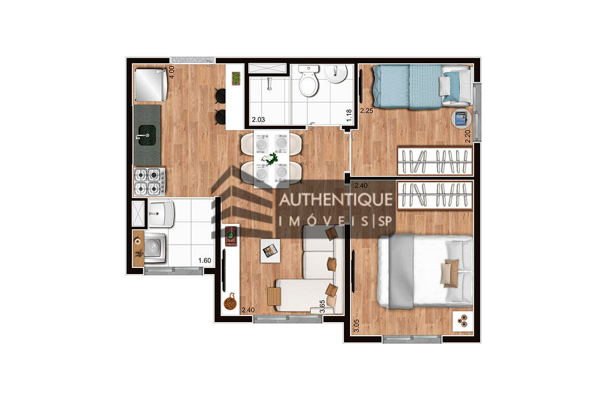 Apartamento à venda com 2 quartos, 37m² - Foto 16