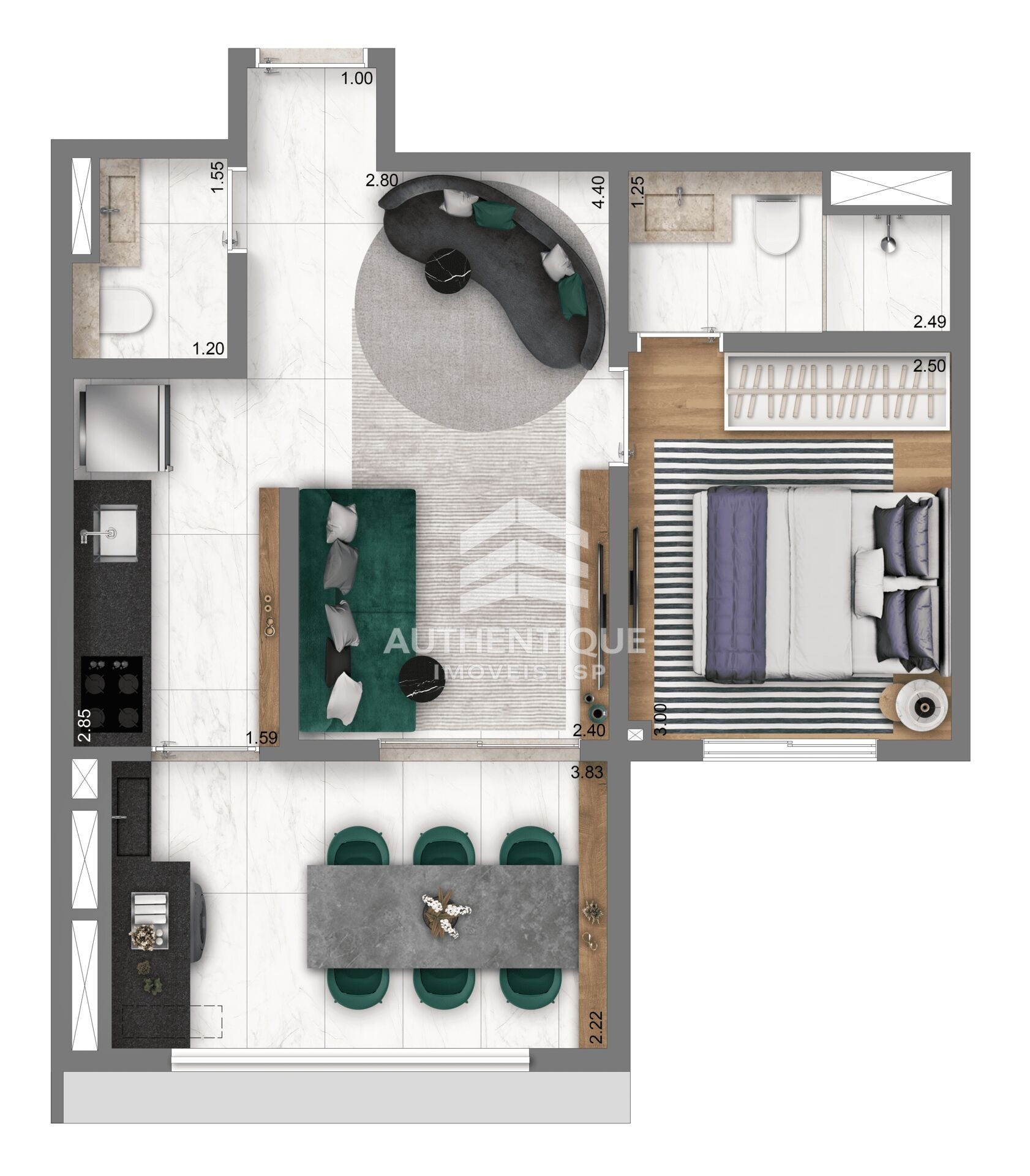 Apartamento, 2 quartos, 63 m² - Foto 17