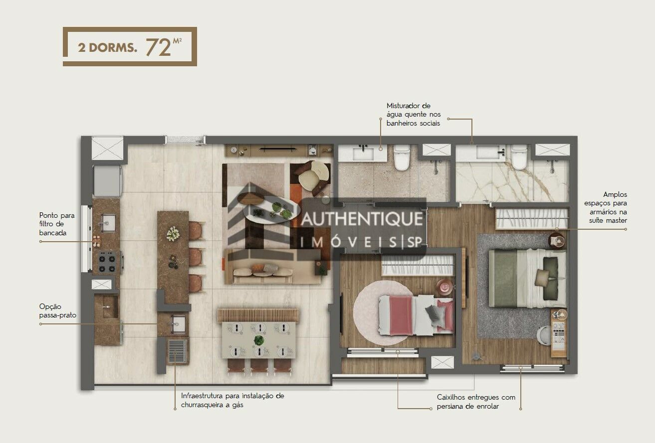 Apartamento à venda com 3 quartos, 98m² - Foto 40