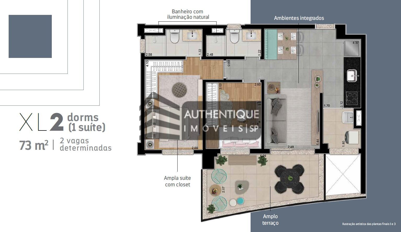 Apartamento à venda com 2 quartos, 79m² - Foto 18