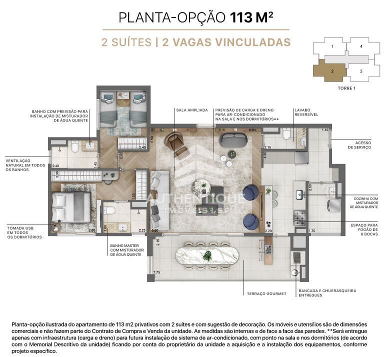 Apartamento, 2 quartos, 113 m² - Foto 30