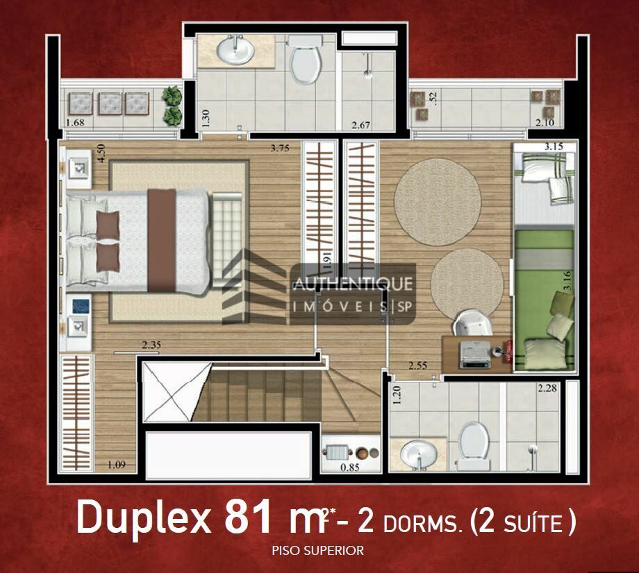 Apartamento à venda com 2 quartos, 64m² - Foto 26