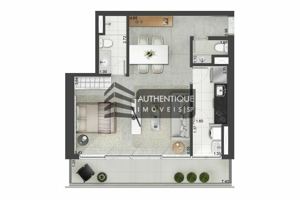 Apartamento à venda com 2 quartos, 112m² - Foto 22