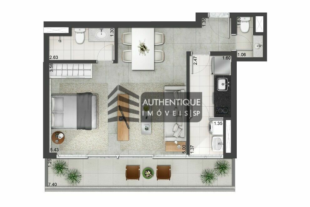 Apartamento à venda com 2 quartos, 112m² - Foto 20