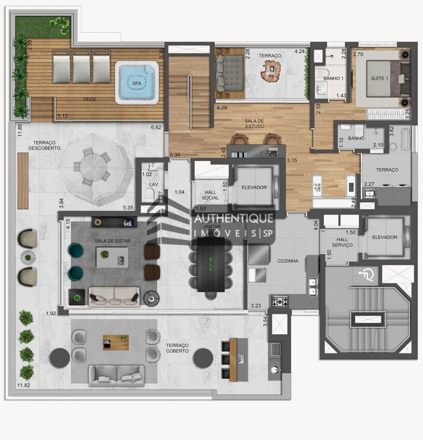 Apartamento à venda com 4 quartos, 248m² - Foto 28