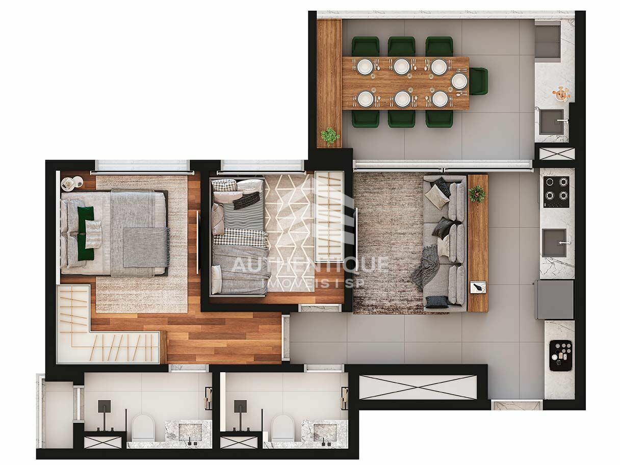 Apartamento, 1 quarto, 44 m² - Foto 21