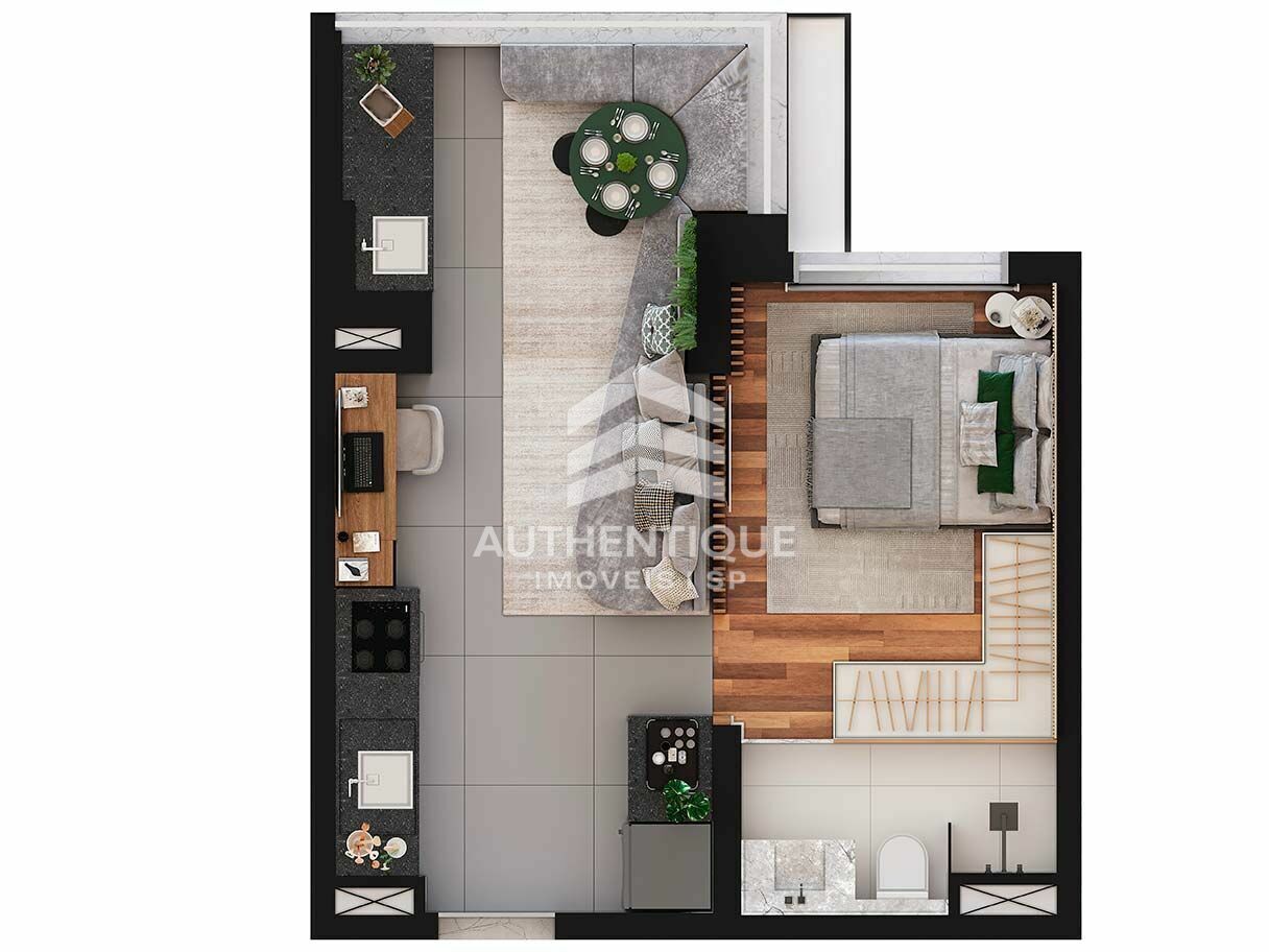 Apartamento, 1 quarto, 44 m² - Foto 24