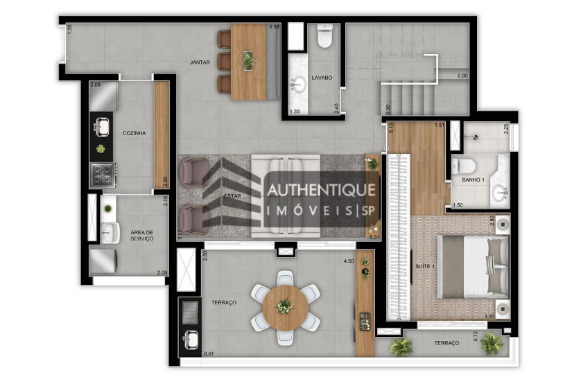 Apartamento à venda com 2 quartos, 77m² - Foto 16