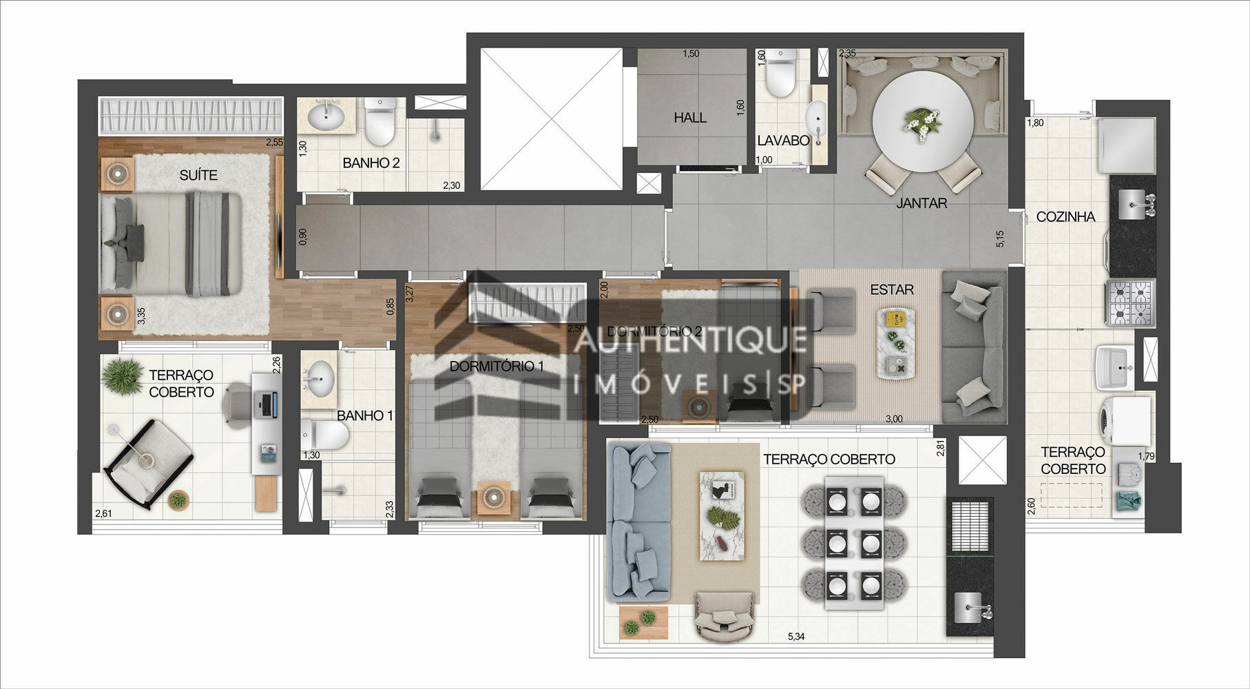 Apartamento à venda com 4 quartos, 283m² - Foto 52