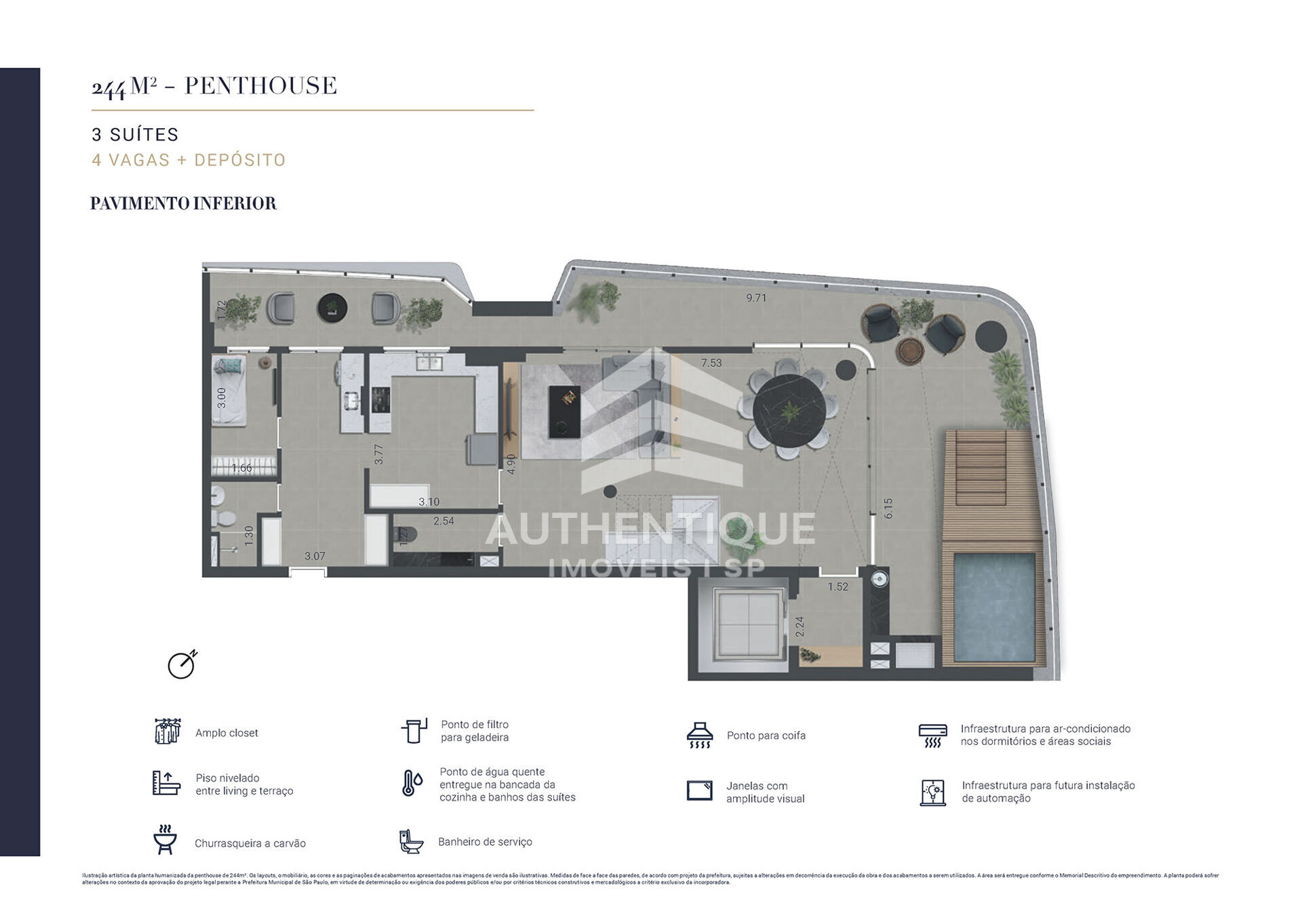 Apartamento, 2 quartos, 77 m² - Foto 29