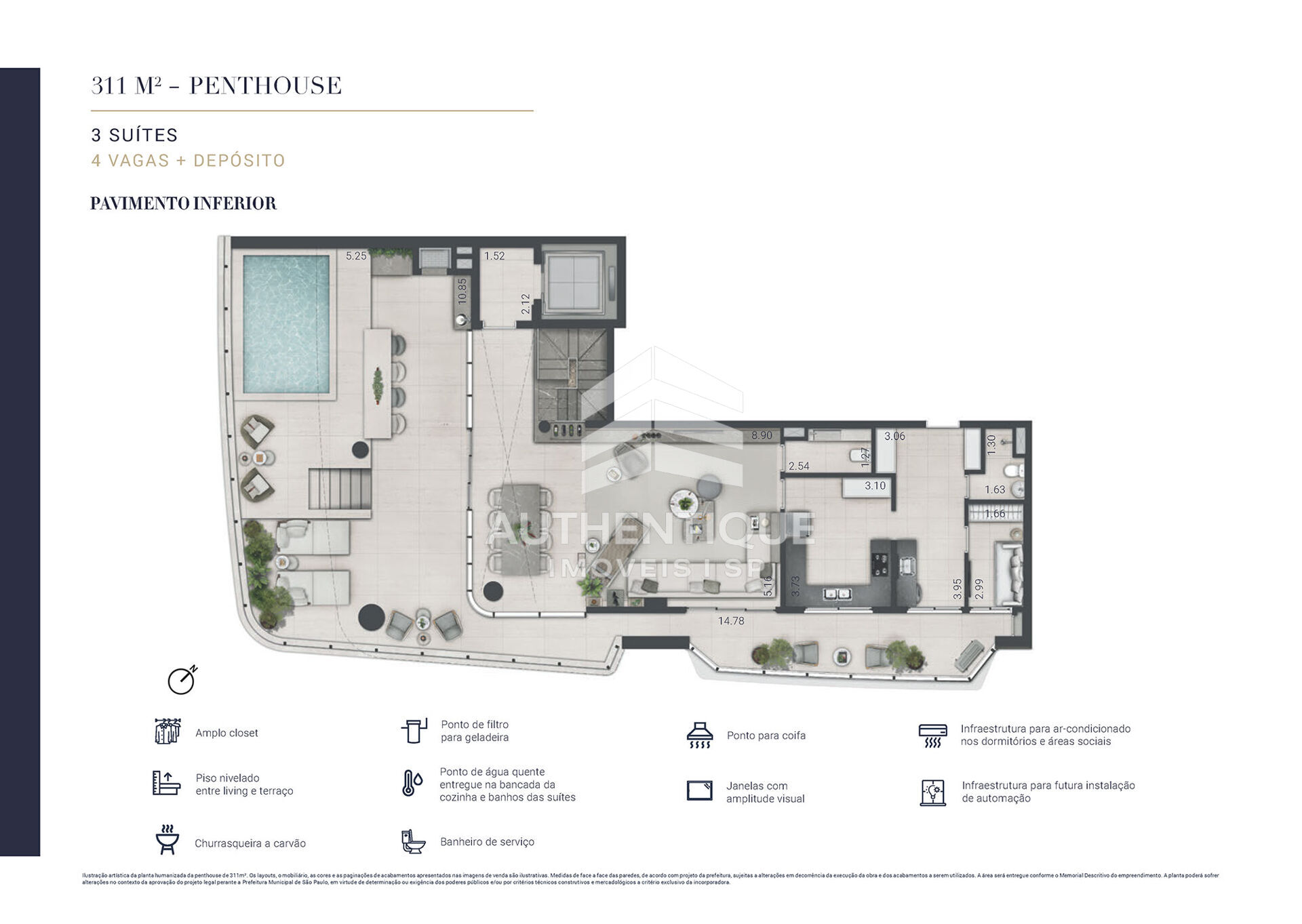 Apartamento, 2 quartos, 77 m² - Foto 42