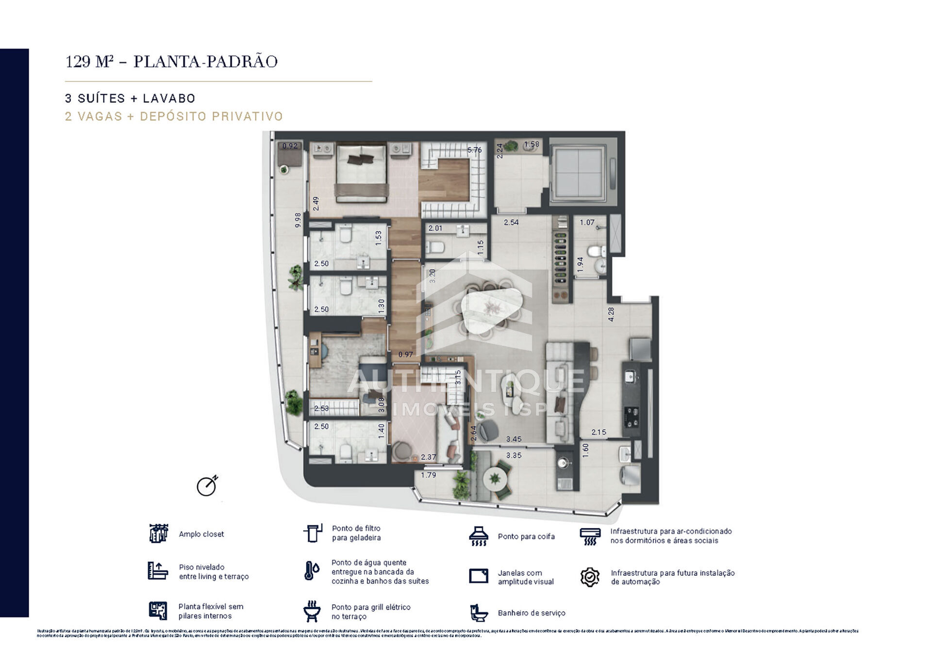 Apartamento, 2 quartos, 77 m² - Foto 39