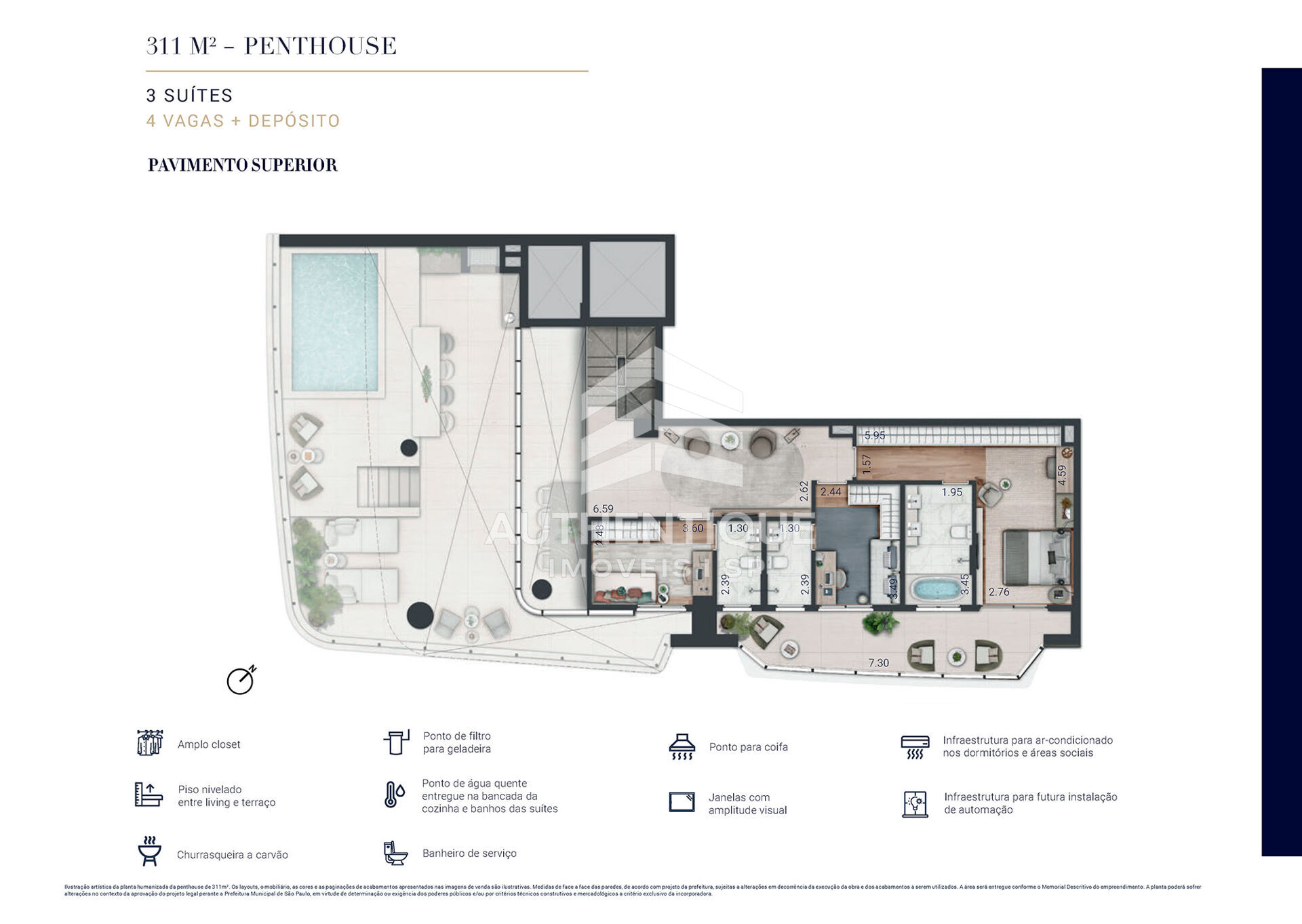 Apartamento, 2 quartos, 77 m² - Foto 46
