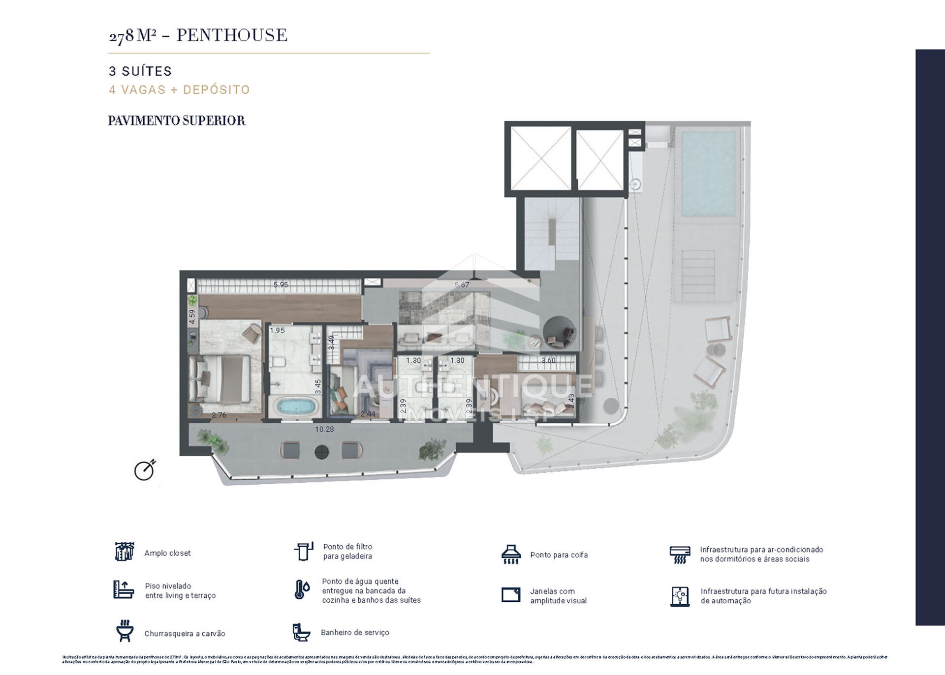 Apartamento, 2 quartos, 77 m² - Foto 44
