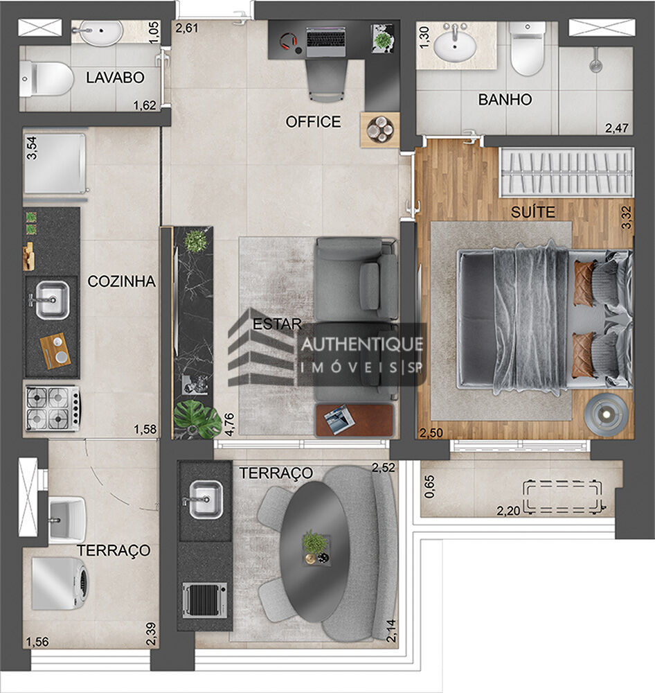 Apartamento à venda com 2 quartos, 65m² - Foto 35