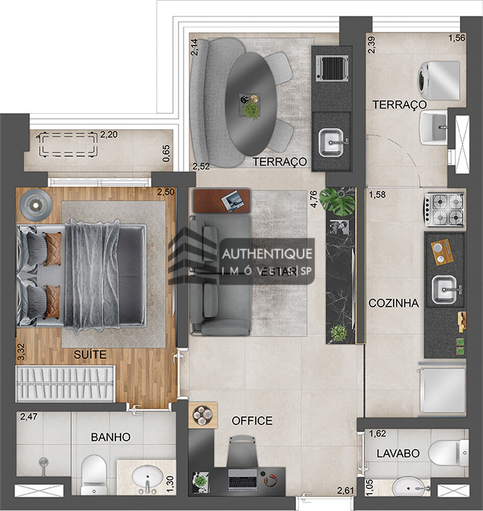 Apartamento à venda com 2 quartos, 65m² - Foto 36