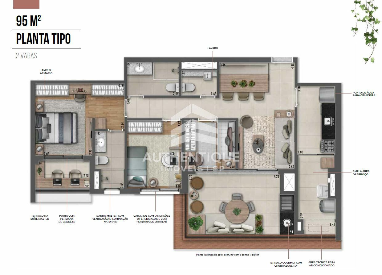 Cobertura, 3 quartos, 162 m² - Foto 35