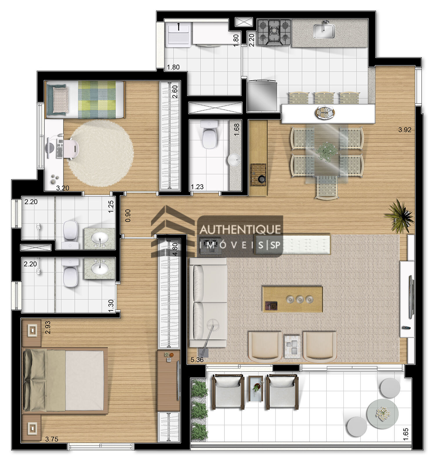 Apartamento à venda com 2 quartos, 91m² - Foto 21