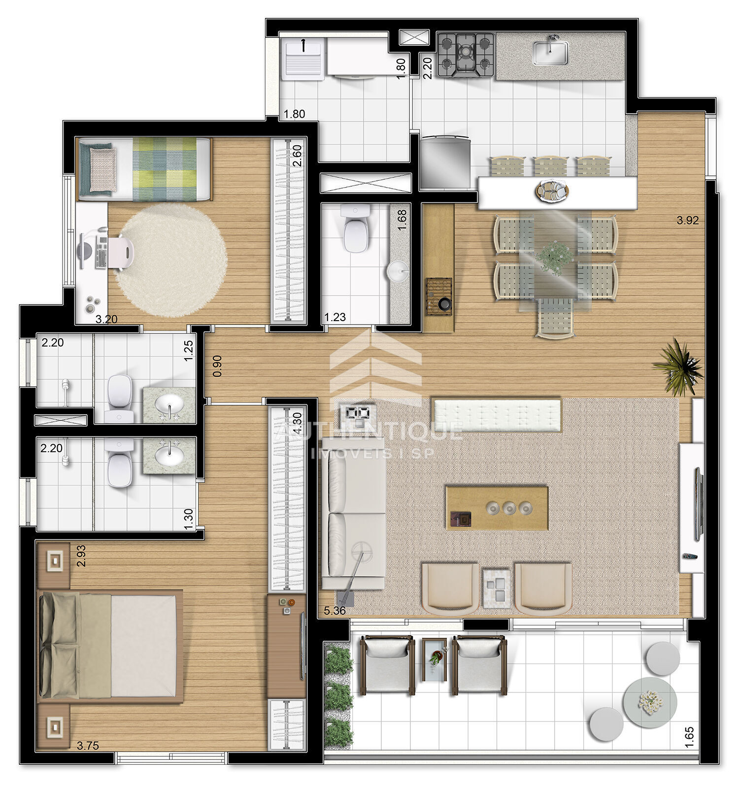 Apartamento, 2 quartos, 91 m² - Foto 21
