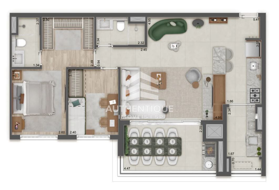 Apartamento, 3 quartos, 112 m² - Foto 42
