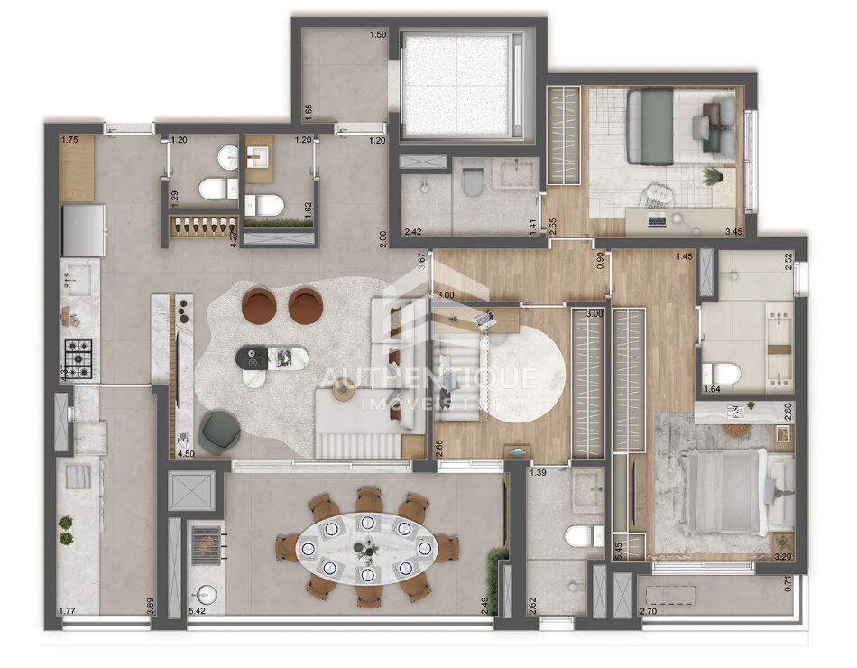 Apartamento, 3 quartos, 112 m² - Foto 44