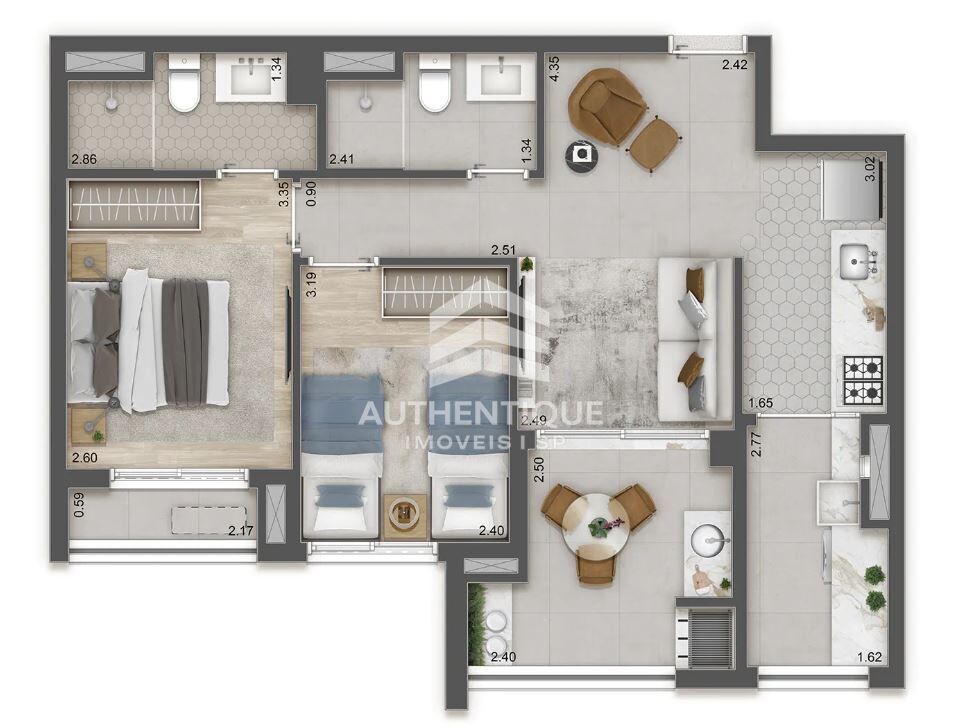 Apartamento, 3 quartos, 112 m² - Foto 38