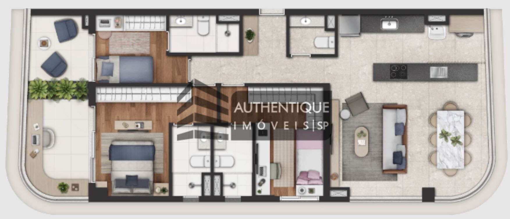 Apartamento à venda com 3 quartos, 125m² - Foto 46