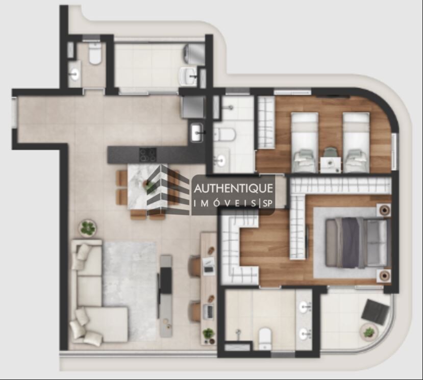 Apartamento à venda com 3 quartos, 125m² - Foto 44