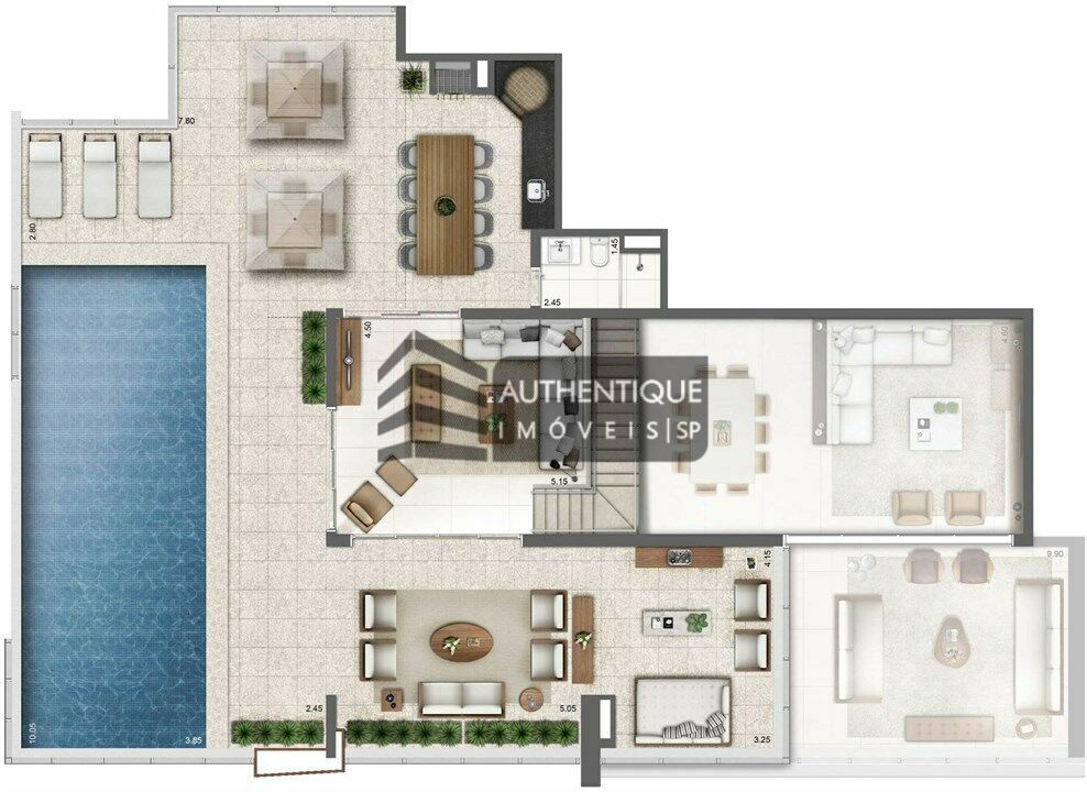 Apartamento à venda com 4 quartos, 343m² - Foto 15