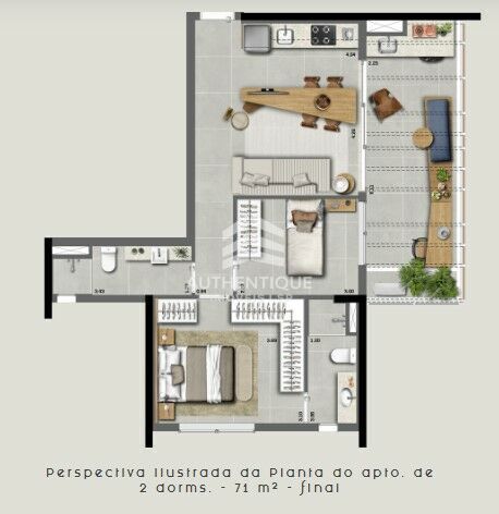 Apartamento, 1 quarto, 22 m² - Foto 14