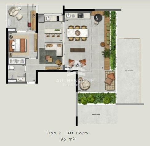 Apartamento, 1 quarto, 22 m² - Foto 15