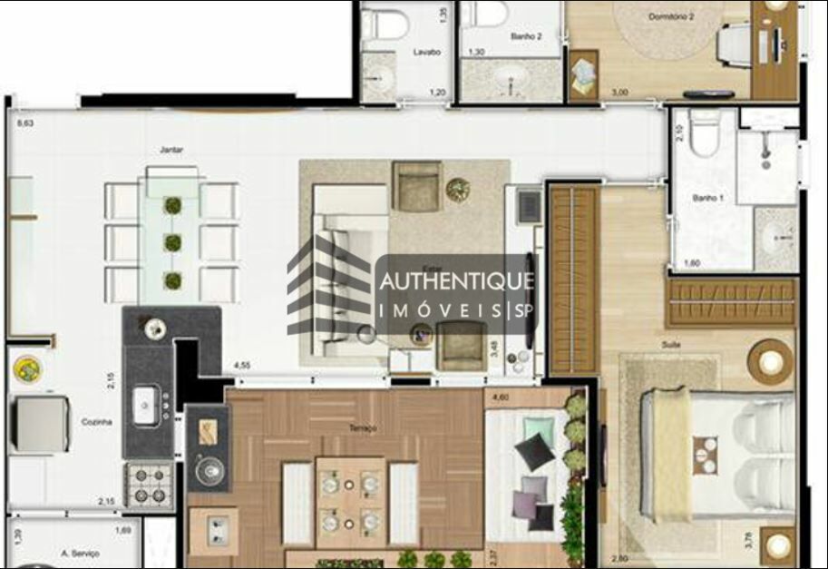 Apartamento à venda com 2 quartos, 65m² - Foto 36